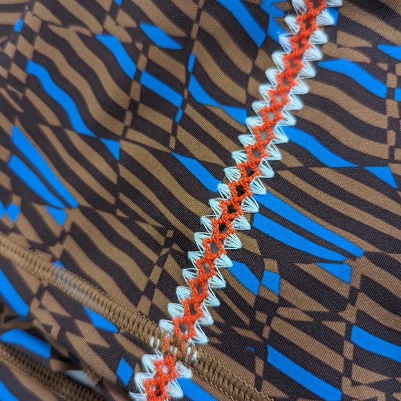 NWOT Aerie Offline Goals inseam crochet inset 5" bike shorts size small - Picture 6 of 8